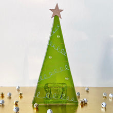 Load image into Gallery viewer, Large Christmas Tree Candle Holder