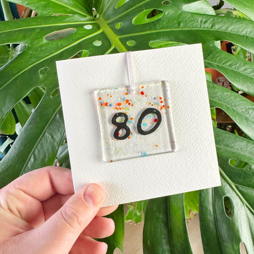 80th Birthday Card
