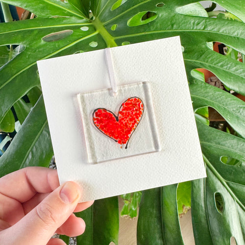 Red Heart Card