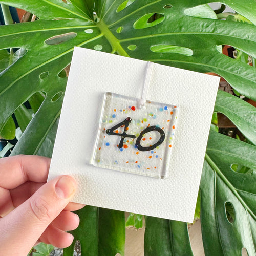 40th Birthday Card