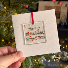 Load image into Gallery viewer, Merry Christmas Tinsel Tits Card