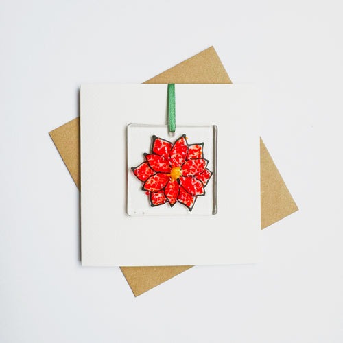 Poinsettia Card