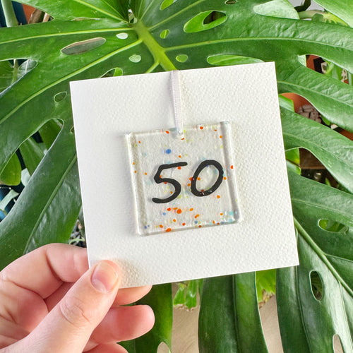 50th Birthday Card