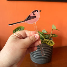 Load image into Gallery viewer, Long-tailed Tit Plant Pot Pal