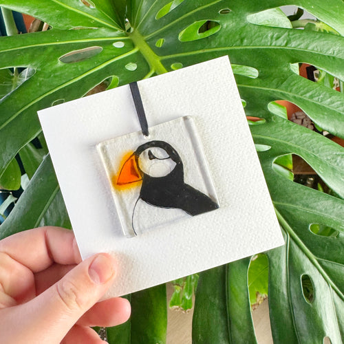 Puffin Portrait Card