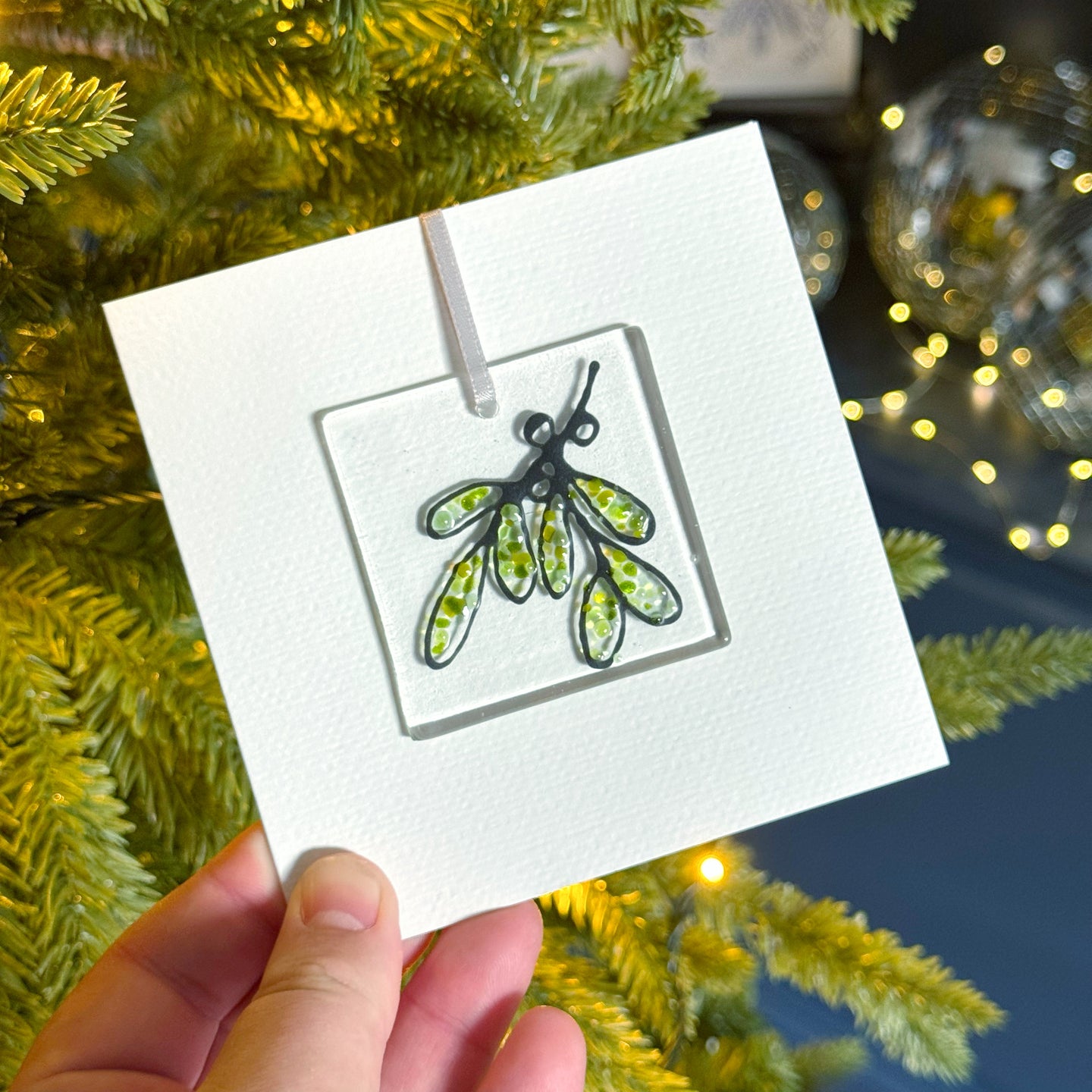 Mistletoe Card