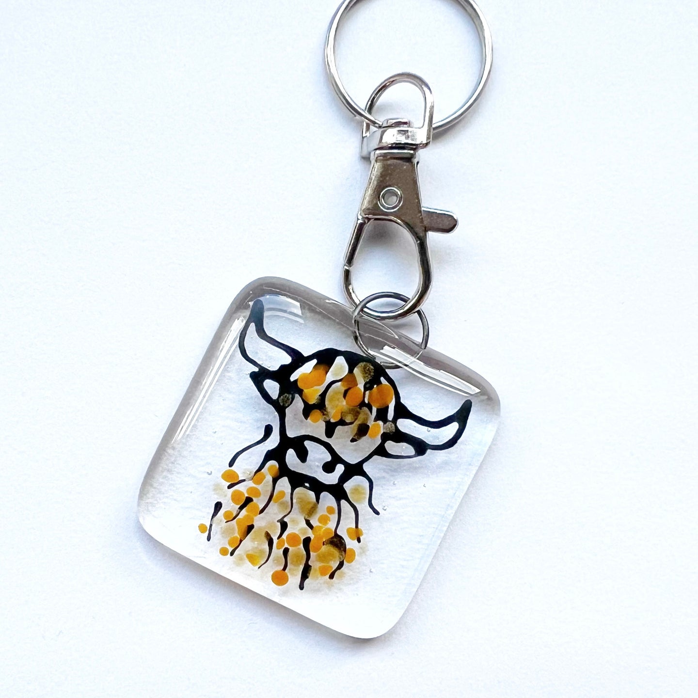 Highland Coo Keyring