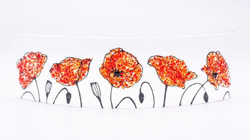 Large Poppy Panel