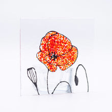 Load image into Gallery viewer, Large Poppy Candle Holder