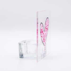 Large Heart Candle Holder
