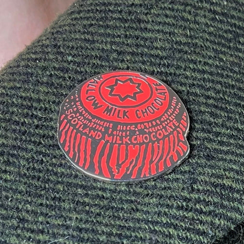 Tunnock’s Tea Cake Enamel Pin