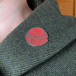 Tunnock’s Tea Cake Enamel Pin
