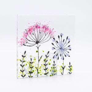 Large Wildflower Candle Holder