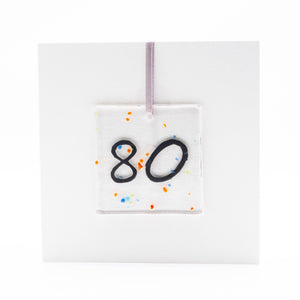 80th Birthday Card