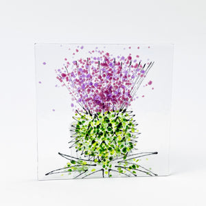 Large Thistle Candle Holder