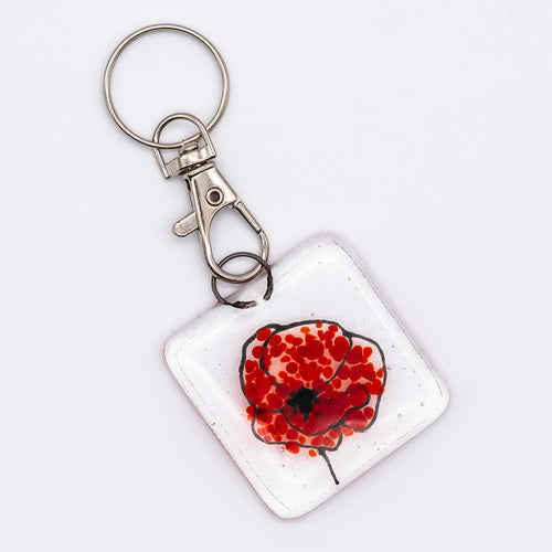 Poppy Keyring