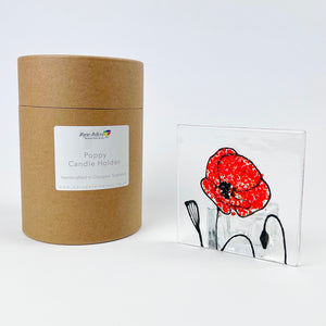 Large Poppy Candle Holder