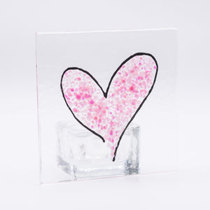 Large Heart Candle Holder